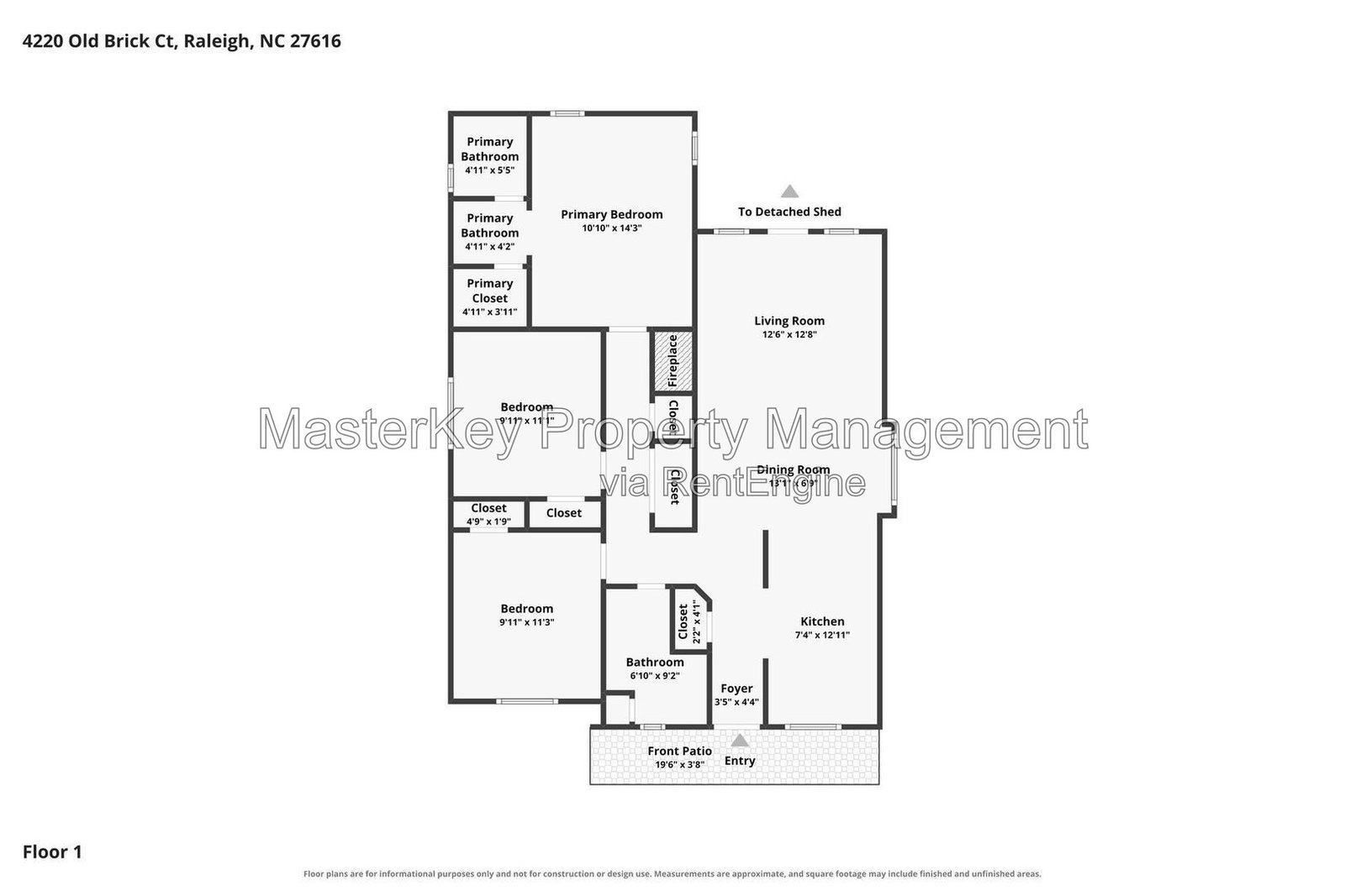 Spacious 3 Bedroom Single Family Located In Raleigh NC!!! property image