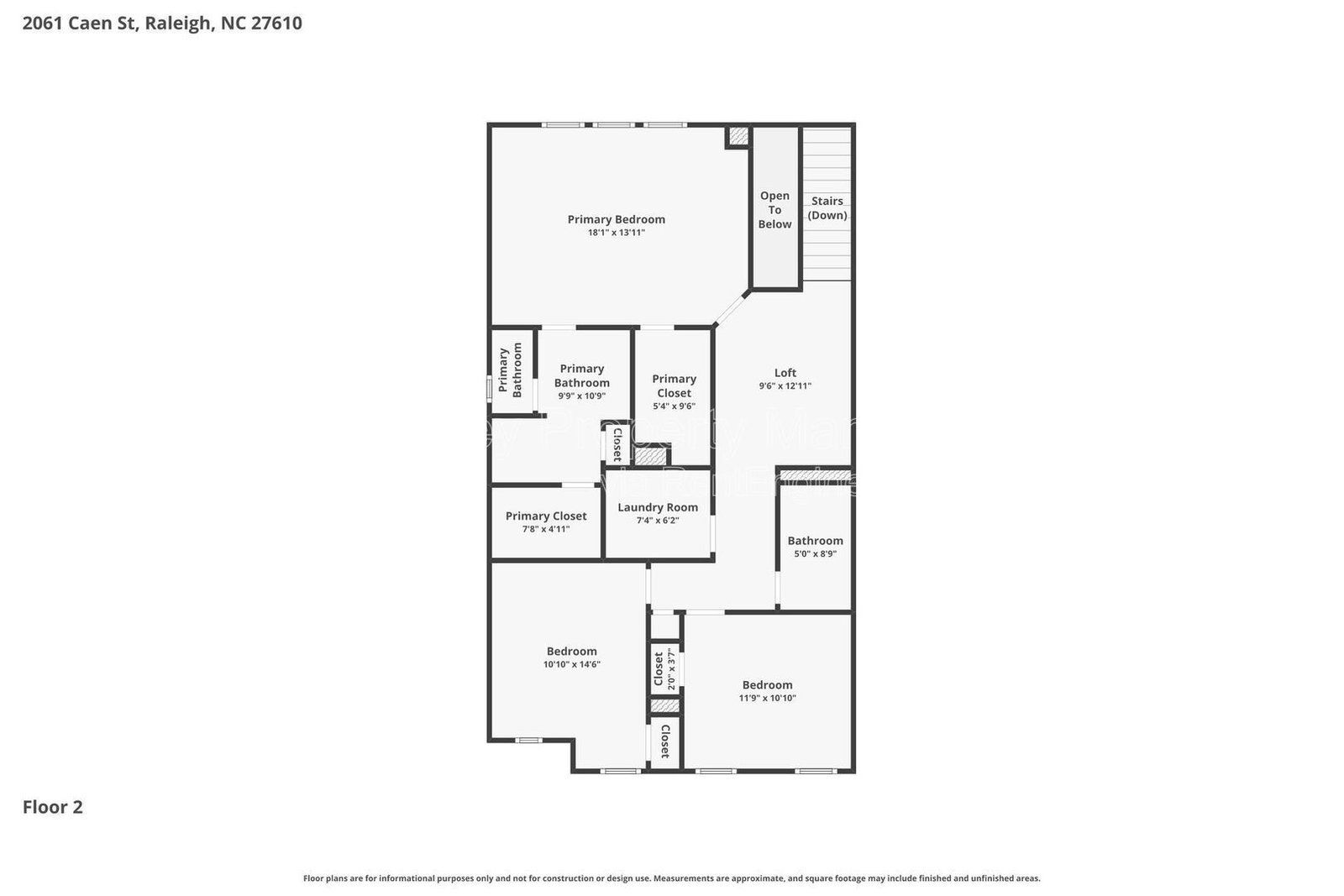 Spacious 3 Bedroom Townhouse in Raleigh! property image